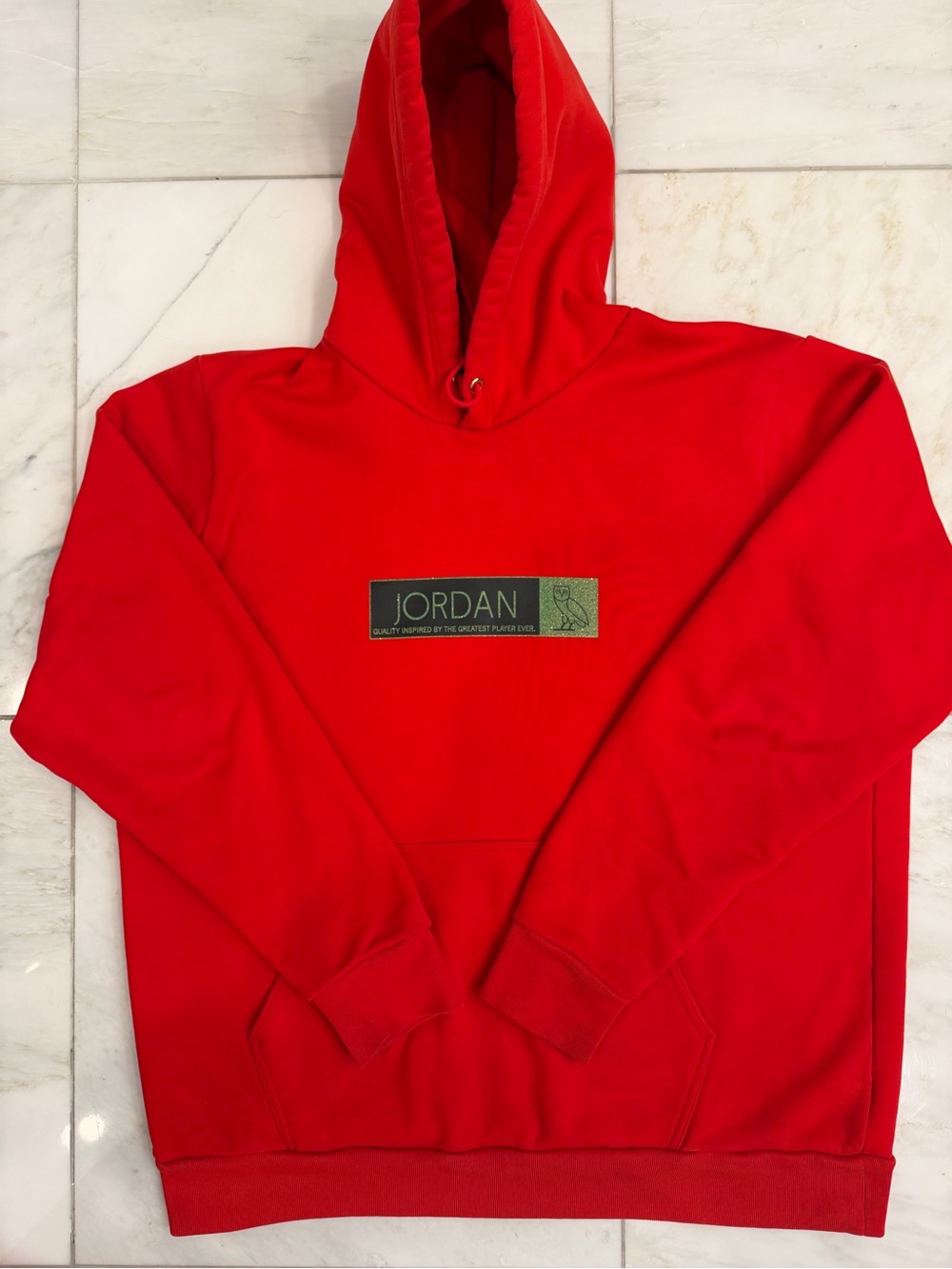 Jordan x October’s Very Own OVO Red Sweatshirt Size XXL